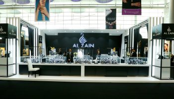 AlZain Jewellery Exhibition Stand Build Up, Doha Qatar 3-min